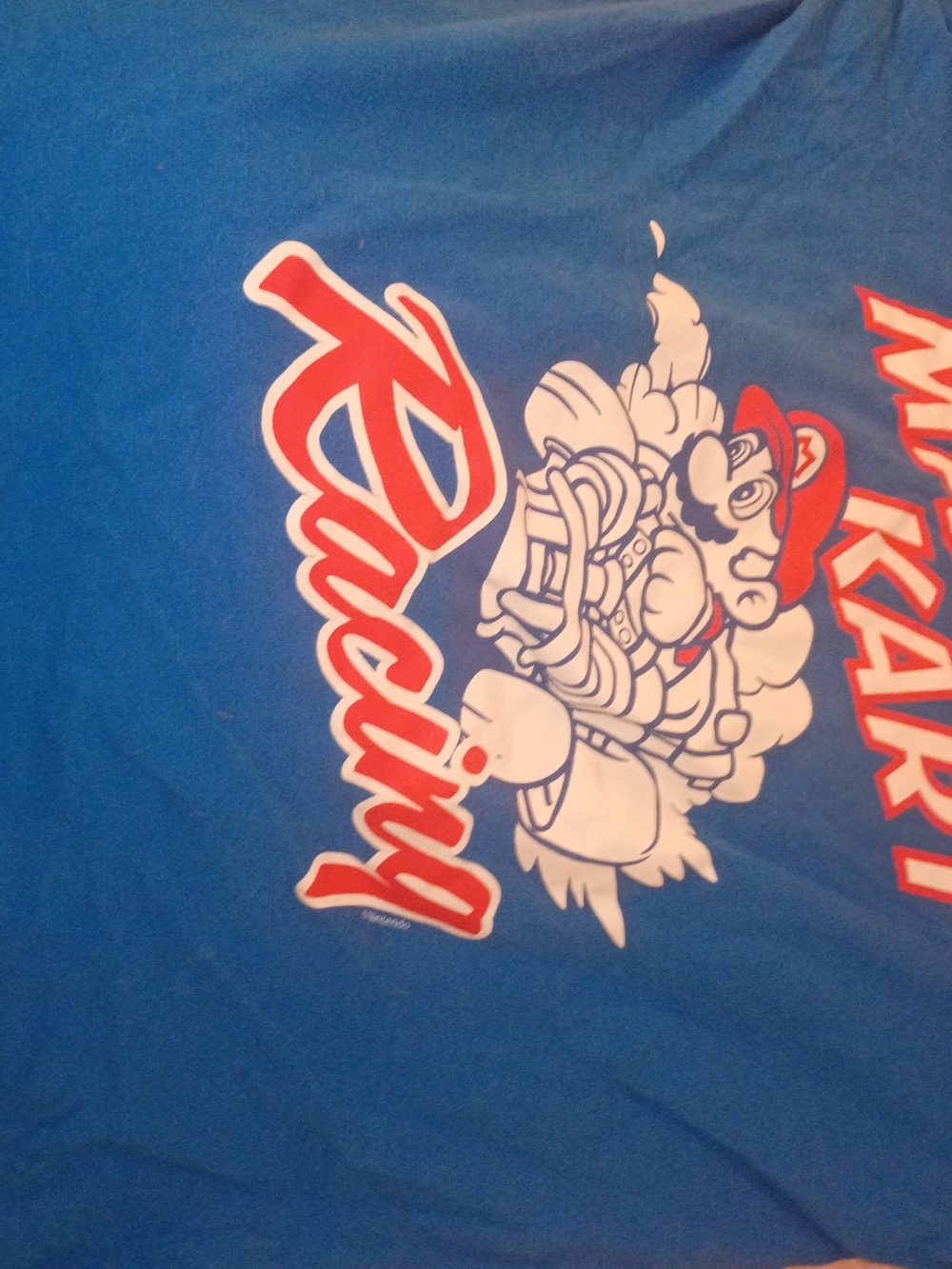 Old Navy Royal Blue Crewneck Tee with White Logo